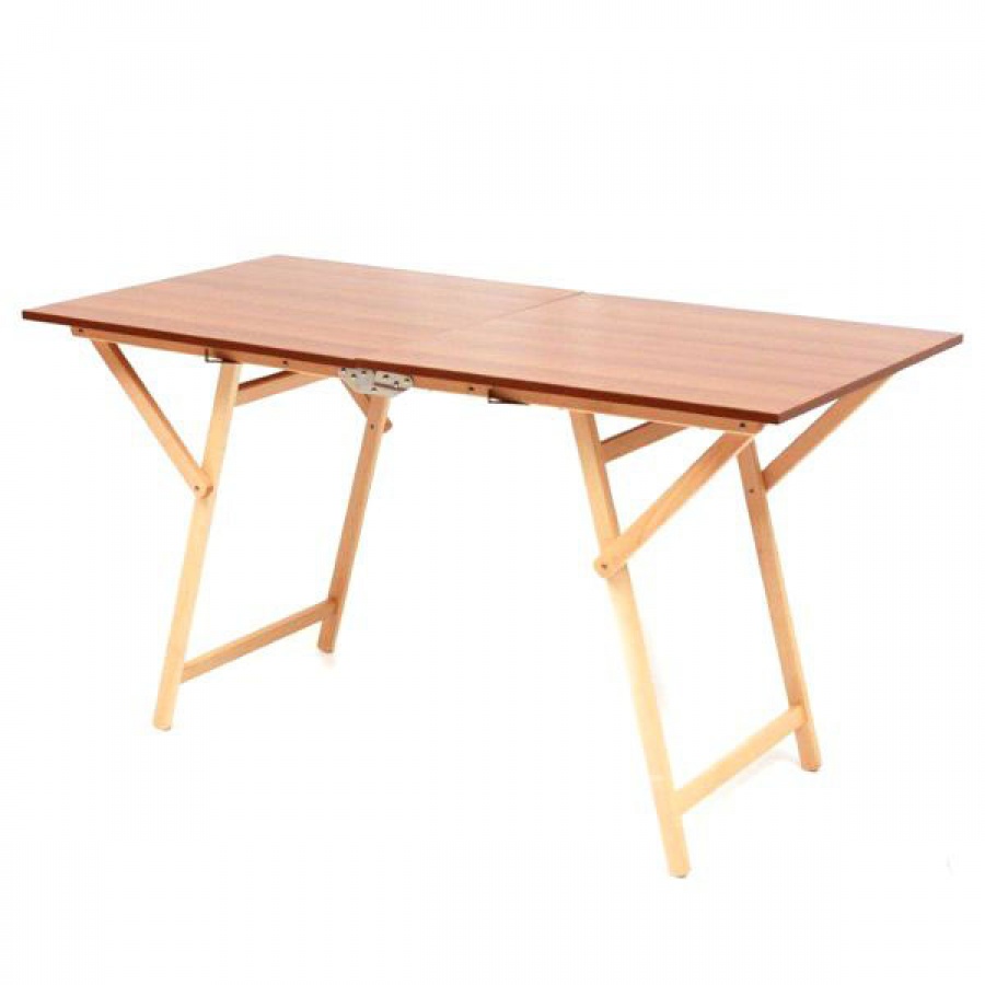 Frasm tavolo rettangolare pieghevole in legno f2008 - dettaglio 1