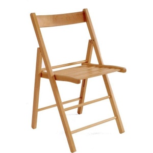 Vette sedia in legno pieghevole 03 libro - dettaglio 1