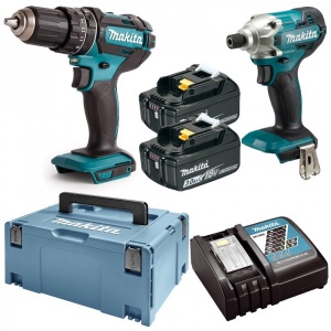 Makita DLX2337J Set avvitatori 18v - dettaglio 1