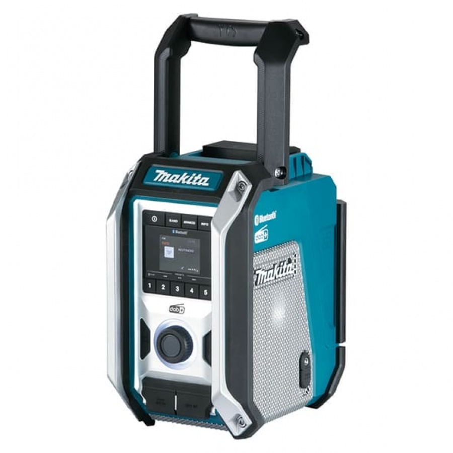 Radio da cantiere bluetooth senza batterie makita dmr115 - dettaglio 1