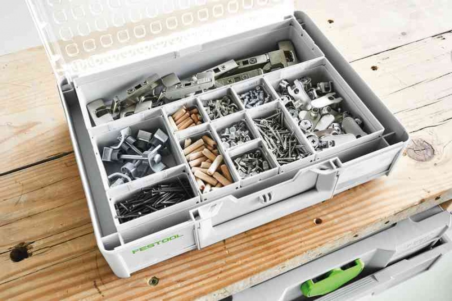 Scatole box per systainer organizer  festool box 100x100x68/6 204860 - dettaglio 4