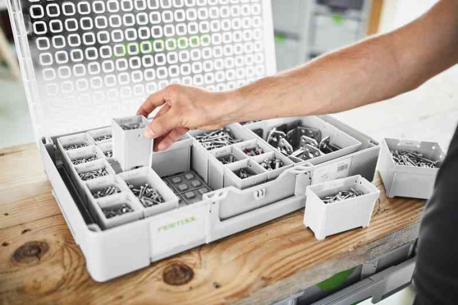 Scatole box per systainer organizer festool box 100x100x68/6 204860 - dettaglio 5