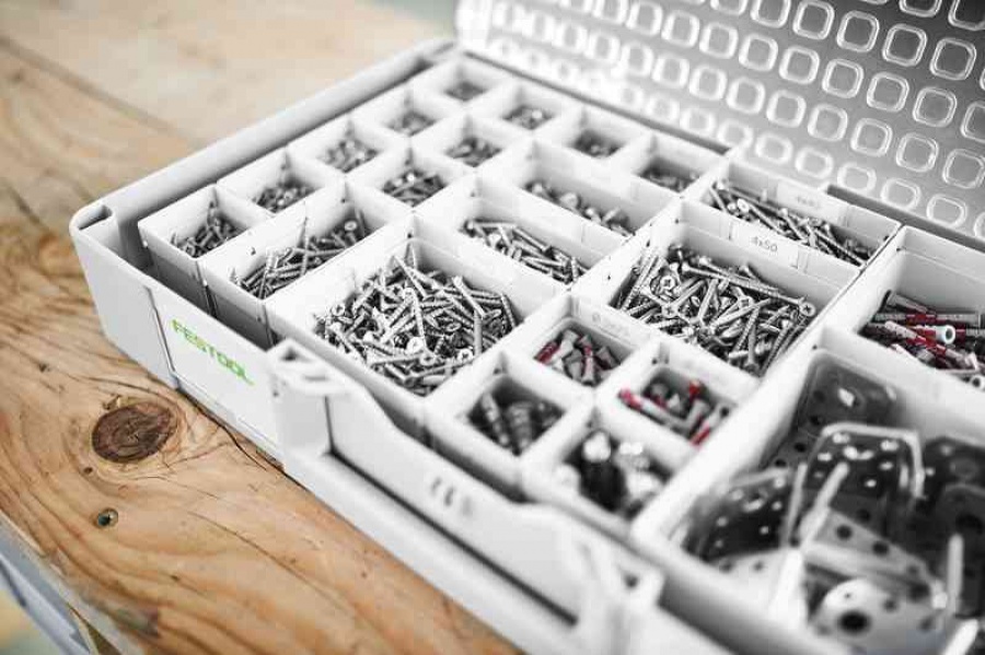 Scatole box per systainer organizer festool box 100x100x68/6 204860 - dettaglio 6