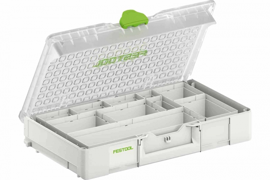 Valigetta systainer organizer festool sys3 org l 89 10xesb 204857 - dettaglio 1