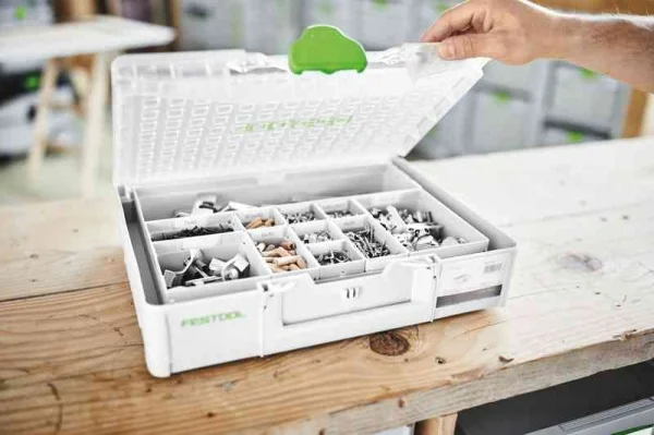 Valigetta systainer organizer  festool sys3 org m 89 22xesb 204853 - dettaglio 2