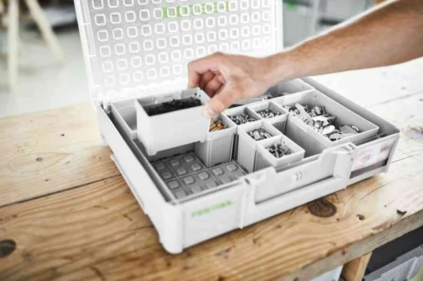 Valigetta systainer organizer  festool sys3 org m 89 22xesb 204853 - dettaglio 4