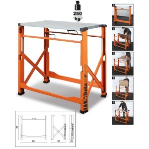 Banco da lavoro pieghevole beta c56p o 056000011 - dettaglio 1