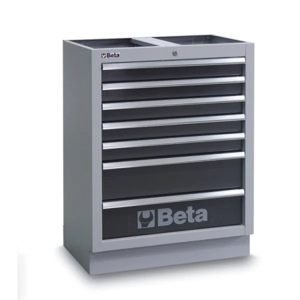 Modulo fisso con 7 cassetti per arredo officina beta c45m7 045000217 - dettaglio 1
