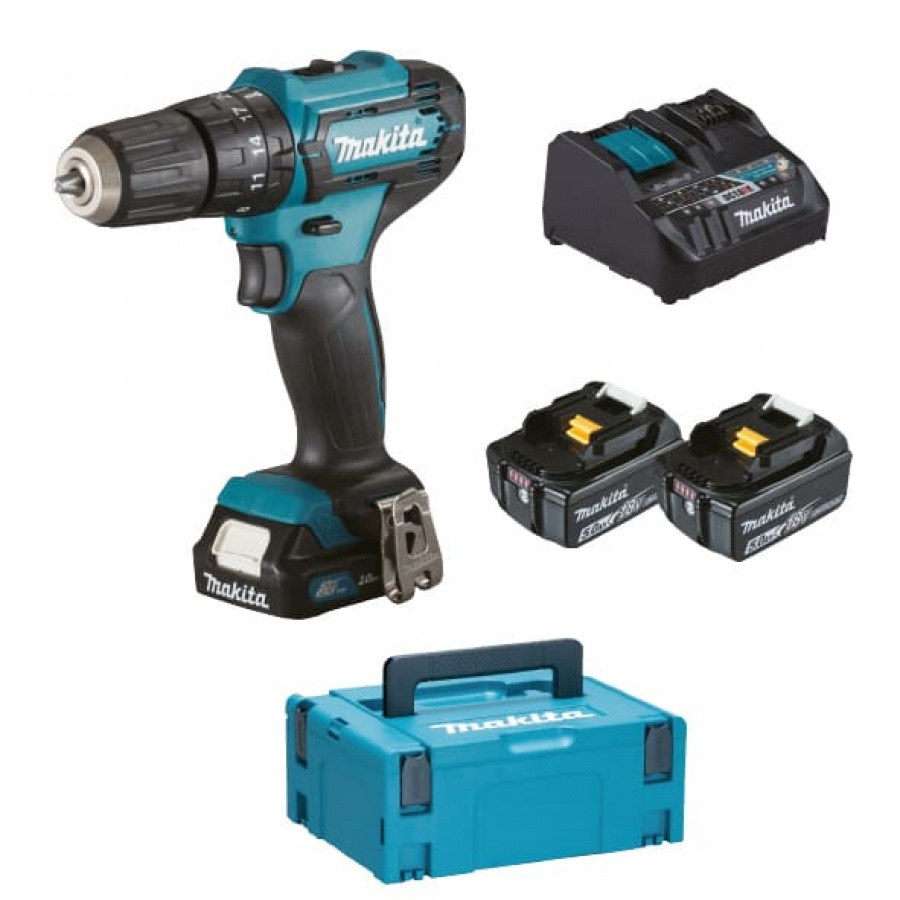 Makita HP333DNX10 Kit energy 12/18 v - dettaglio 1