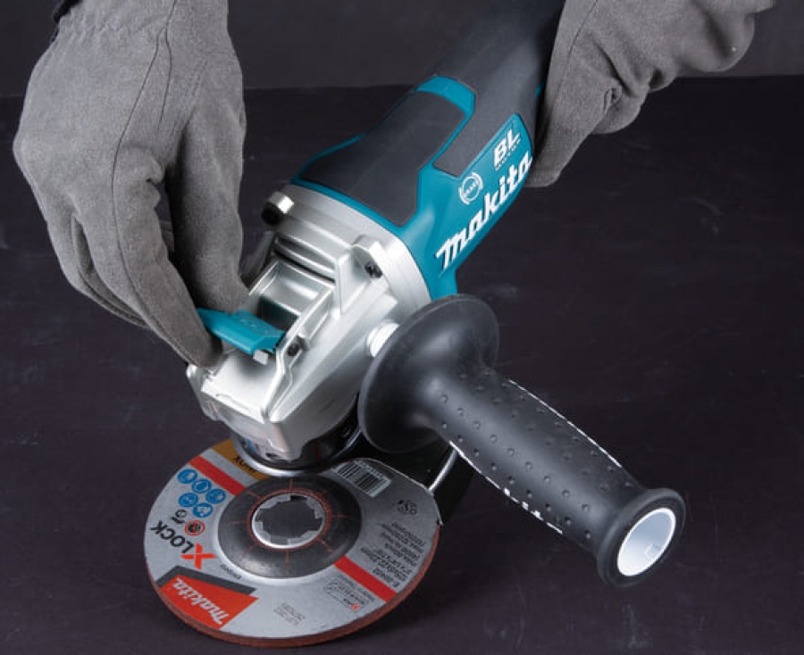 Makita DGA519ZJ Smerigliatrice angolare XLock Brushless 18v senza batterie - dettaglio 5