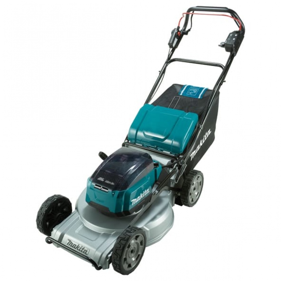 Rasaerba a batteria 18vx2 mulchging a spinta makita dlm533pt4 - dettaglio 1