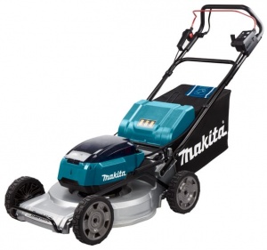 Rasaerba 18vx2 mulchging a spinta senza batterie makita dlm533z - dettaglio 1