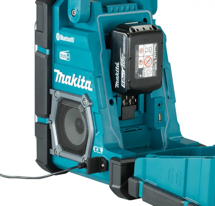 Makita DMR301 Radio da cantiere Bluetooth 18v senza batterie - dettaglio 3