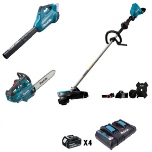 Makita DU36VSET2X3 Kit Elettroutensili Brushless Zero emission 36v - DU36VSET2X3