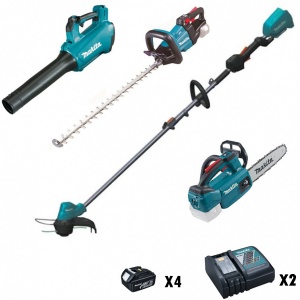 Makita DU18VSET1X4 Kit Elettroutensili Brushless Zero emission 18V - Dettaglio 1