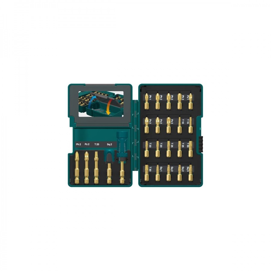 Makita B-49915 Set inserti Impact Gold pz 26