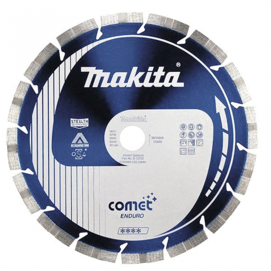 Makita B-12893 Disco diamantato Comet Rapid 230 mm