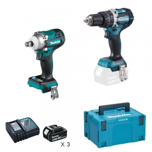 Makita DLX2359TJ1 Set elettroutensili Brushless 18v