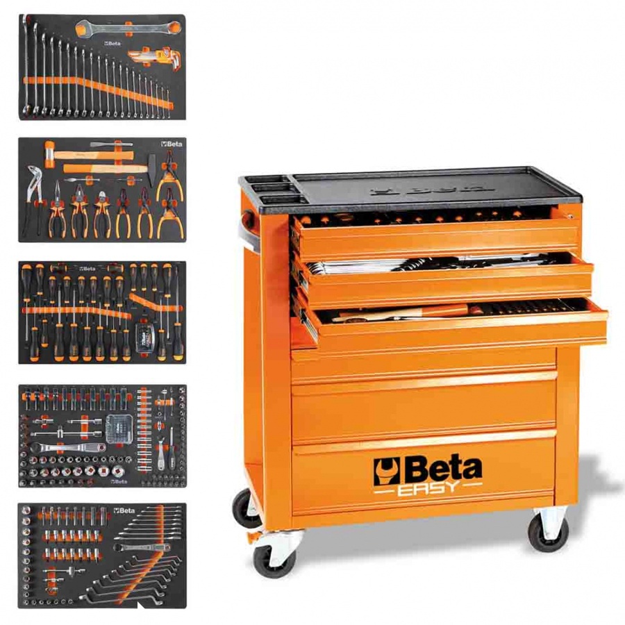 Beta 2400E/VU Cassettiera con assortimento 309 utensili - Dettaglio 1