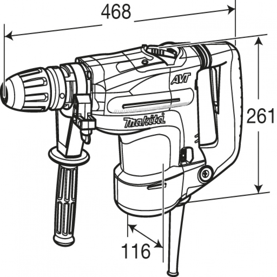 Макита hr2630 схема