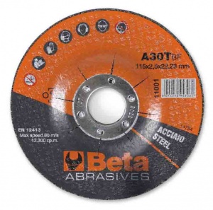 Beta 11001-a30s disco abrasivo da taglio per acciaio 110010103 - dettaglio 1
