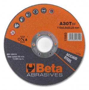 Beta 11003-a30t disco abrasivo da taglio per acciaio 110030102 - dettaglio 1