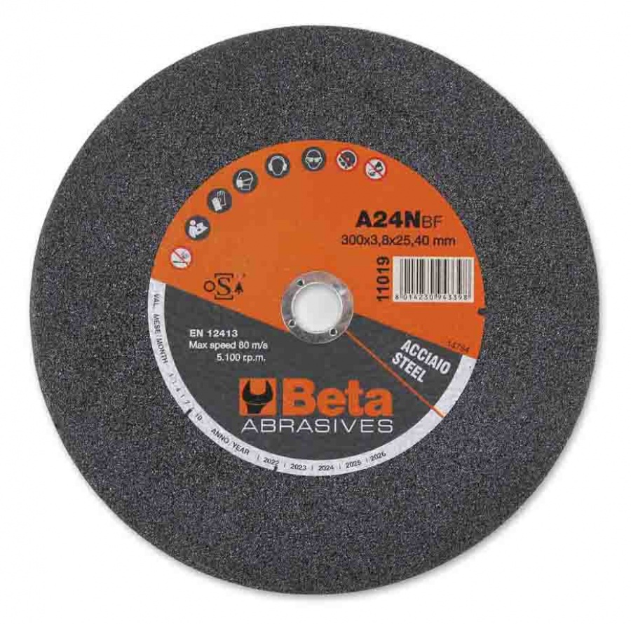 Beta 11019-a24n disco abrasivo per troncare acciaio 110190030 - dettaglio 1