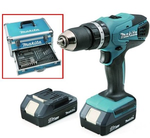 Trapano Avvitatore con percussione Makita HP457DWEX