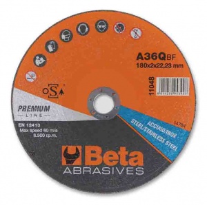 Beta 11049 disco abrasivo da taglio per acciaio e inox 110490019 - dettaglio 1