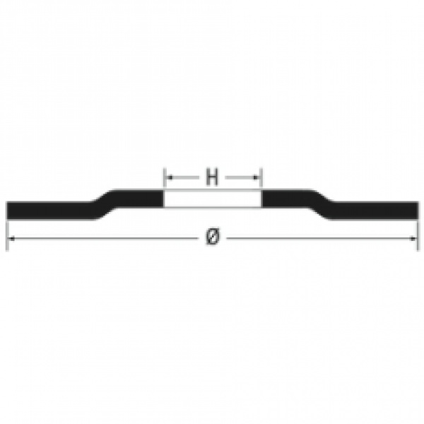 Beta 11200a disco lamellare zirconio mm 115 112000004 - dettaglio 2