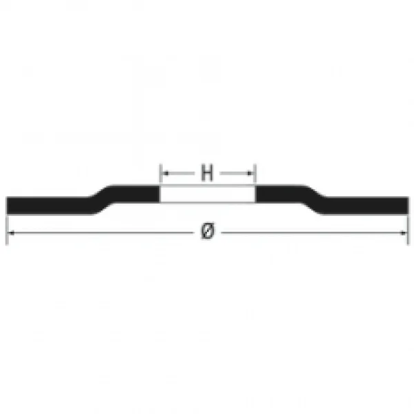 Beta 11200a disco lamellare zirconio mm 115 112000004 - dettaglio 2