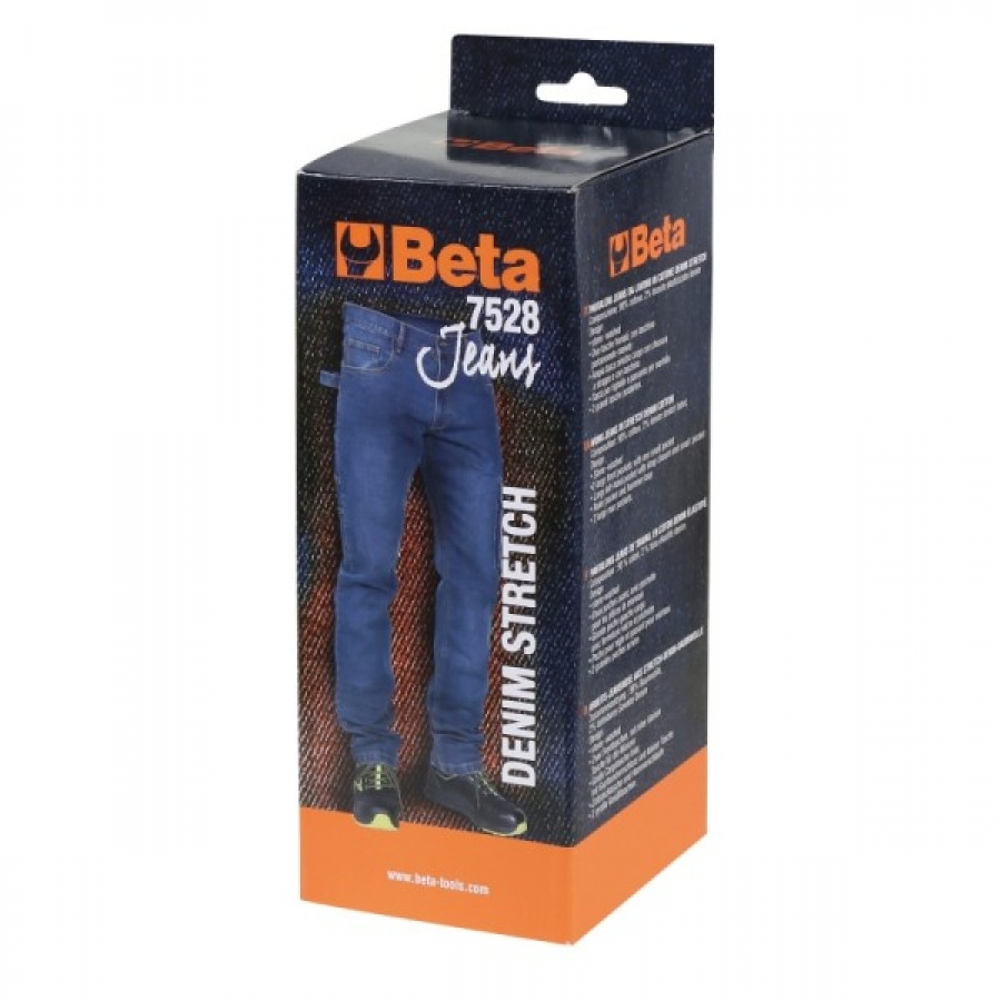 Jeans da lavoro elasticizzati beta 075280046 7528 - dettaglio 2
