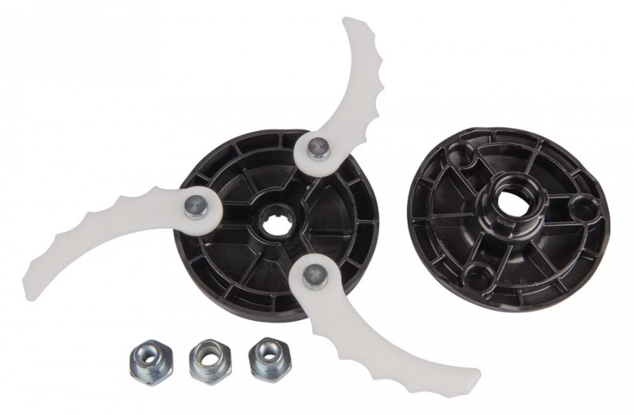 Lame Per Decespugliatore Greenstar 516174 - Compatibili Con Trituratore AL-KO Easy Crush LH2800