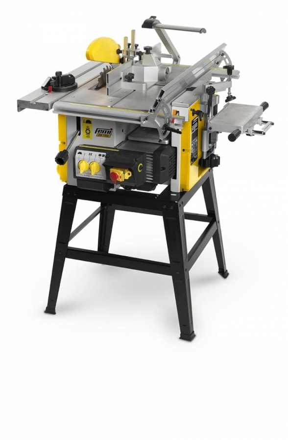 Troncatrice Telescopica FEMI JOB LINE 2000W – Disco 255 Mm, Tavolo Girevole, Laser, Per Legno E Alluminio