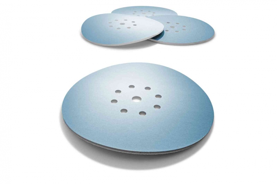 SPTA - 100pcs 125 Millimetri Dischi Abrasivi Supporti Gancio E Anello - 10