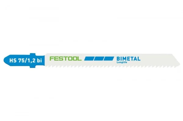 Festool hs 75/1,2 bi/20 lame metal steel per seghetto alternativo pz 20 204271 - dettaglio 1