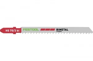 Festool hs 75/3 bi/5 lame plastics solid per seghetto alternativo pz 5 204336 - dettaglio 1