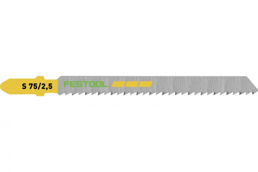 Festool s 75/2,5/5 lame wood fine cut per seghetto alternativo pz 5 204256 - dettaglio 1