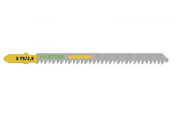 Festool s 75/2,8/5 lame wood straight cut per seghetto alternativo pz 5 204260 - dettaglio 1