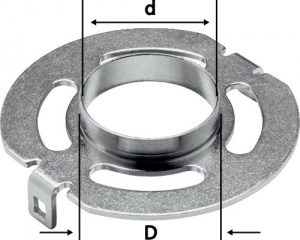Festool kr-d 40/of1400 anello a copiare per fresatrice 492186 - dettaglio 1