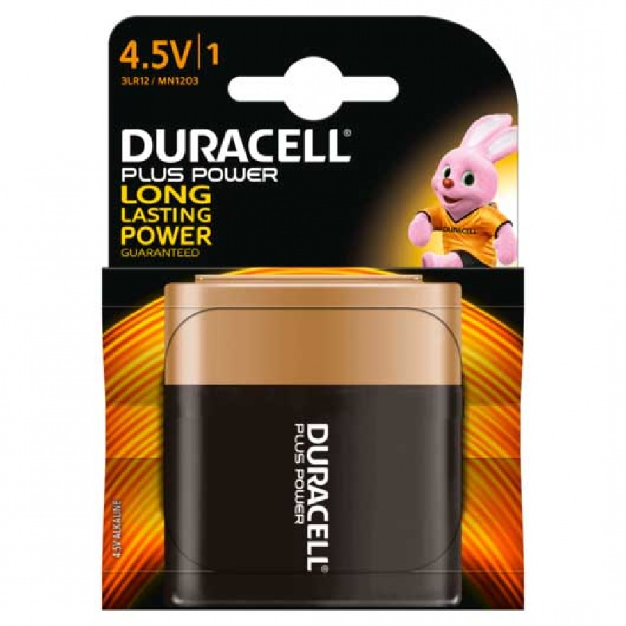 Duracell 4,5V Batteria Alcalina Plus Power Pz 1 - 3LR12/MN1203