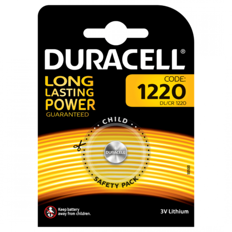 Duracell 1620 Batterie litio Long Lasting Power a bottone 3V Pz 1 - DL1620/ECR1620/CR1620