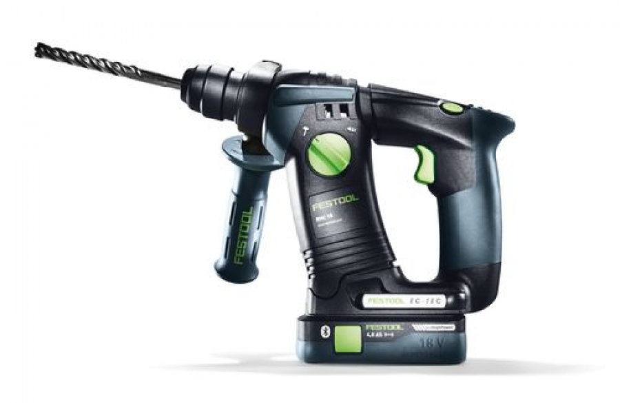 Festool bhc 18 hpc 4,0 i-plus tassellatore sds-plus a batteria 18v 576513 - dettaglio 2