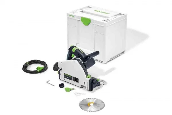 Festool ts 55 febq-plus sega ad affondamento con binario 576703 - dettaglio 1