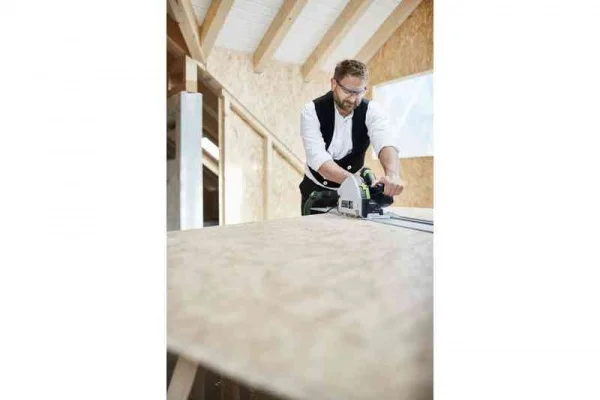 Festool ts 55 febq-plus sega ad affondamento con binario 576703 - dettaglio 7