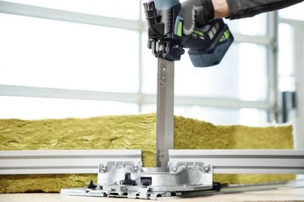 Festool isc 240 hpc 4,0 eb-plus-xl-fs sega a spadino per materiali isolanti a batteria 18v con binario 576572 - dettaglio 5