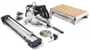 Festool ks 120 reb-set-mft troncatrice radiale kapex con piano multifunzione 576663 - dettaglio 1