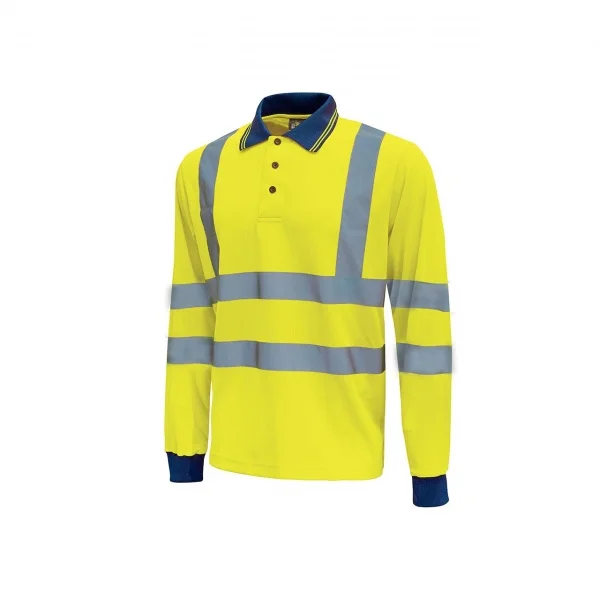 U-Power Haze Polo da lavoro maniche lunghe