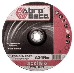 Abra beta cdc-a24n confezione dischi da sbavo centro depresso conico 000080115 - dettaglio 1