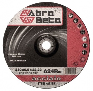Abra beta cdc-a24r confezione dischi da sbavo centro depresso conico 000081180 - dettaglio 1